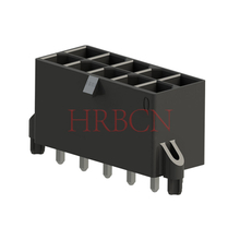 HRB 5,7-mm-Stecker, gerade Stiftleiste