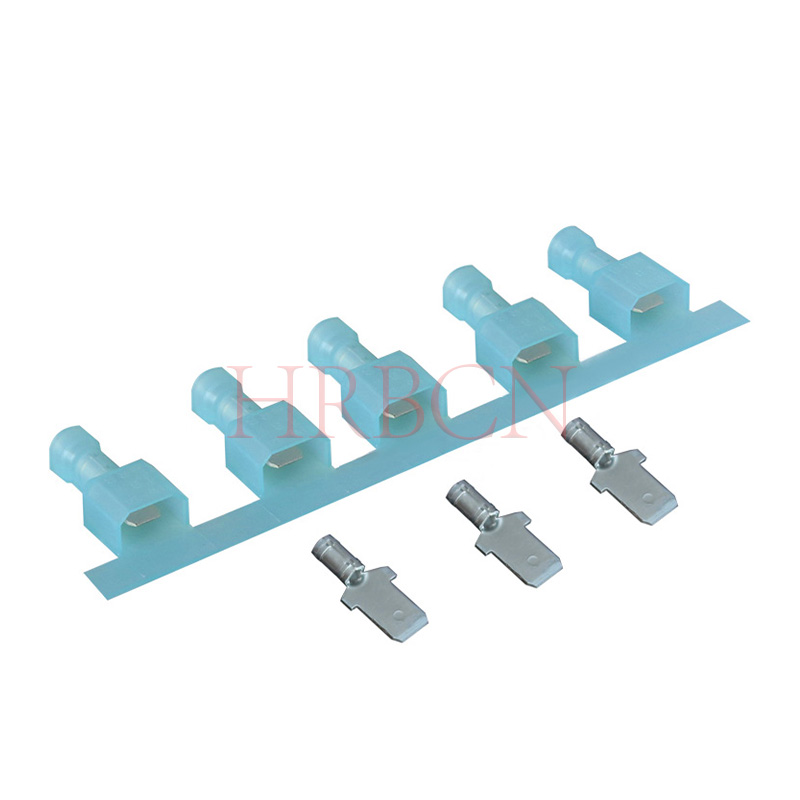 HRB 187 Vollisolierter Nylon-Steckeranschluss, blau, AWG Nr. 16–14 