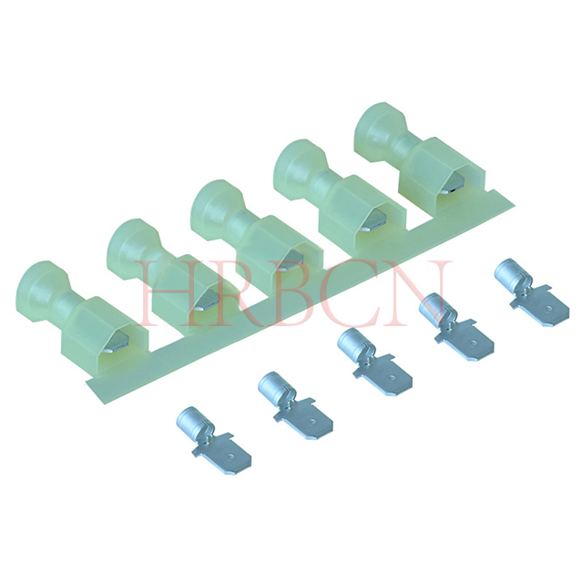 HRB 6,35 mm gerader isolierter Steckeranschluss AWG12-10 | M6351-Serie