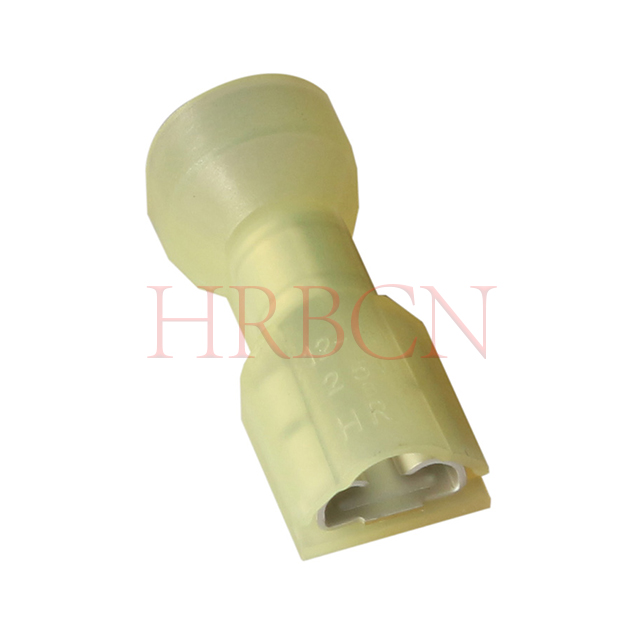 HRB M6350 6,35 mm 0,250 Zoll AWG12-10 gerade isolierte weibliche Trennklemme