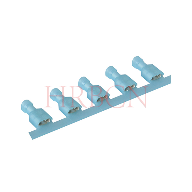 HRB M6350 6,35 mm 0,250 Zoll AWG16-14 gerade isolierte weibliche Trennklemme