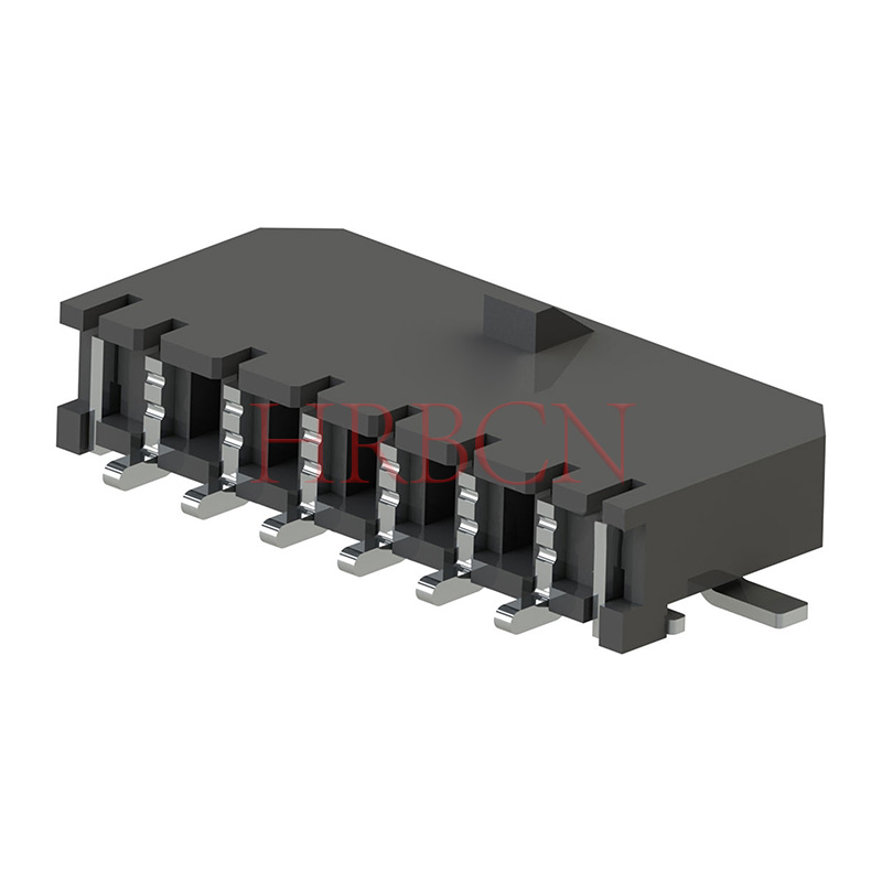 Einreihiger horizontaler Stifthalter SMT M3045-SR-1XN-BK mit 3,0 mm Rastermaß