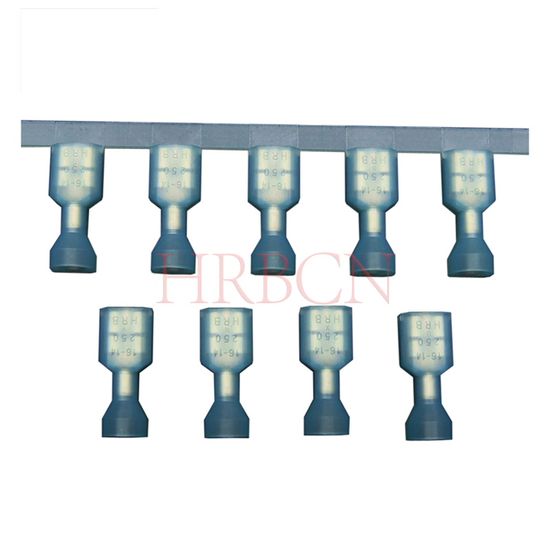 vollisolierte Schnelltrennklemme weiblich 6,35×0,8 mm