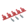 4,8 mm vollisolierte männliche Trennklemme (AWG 22–18)