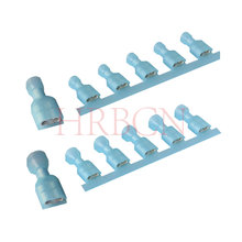 HRB M6350 6,35 mm 0,250 Zoll AWG16-14 gerade isolierte weibliche Trennklemme