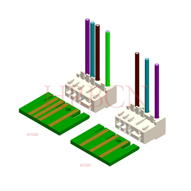 RAST 2.5 IDC-Steckverbinder mit IDT-Technologie | HRB-Stecker M728X