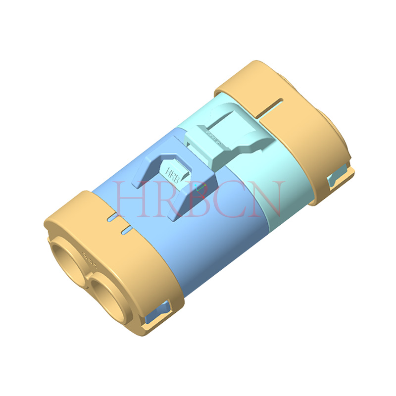 Wasserdichter Kabel-zu-Kabel-Buchsenstecker mit 11,0 mm Rastermaß, 2-polig
