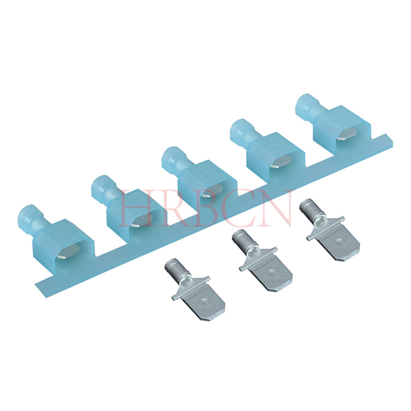 HRB 250 Gerader, vollständig isolierter Spulenverpackungsanschluss mit Außengewinde, AWG Nr. 16–14