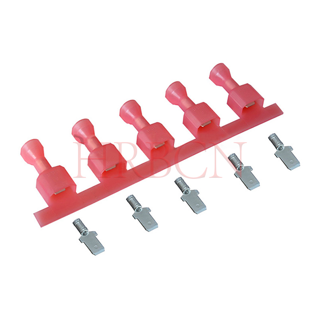 4,8 mm vollisolierte männliche Trennklemme (AWG 22–18)