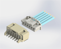 Mini-Kabel-Platinen-Steckverbinder mit 2,0-mm-Raster für die Automobilindustrie