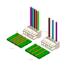 RAST 2.5 IDC-Steckverbinder mit IDT-Technologie | HRB-Stecker M728X
