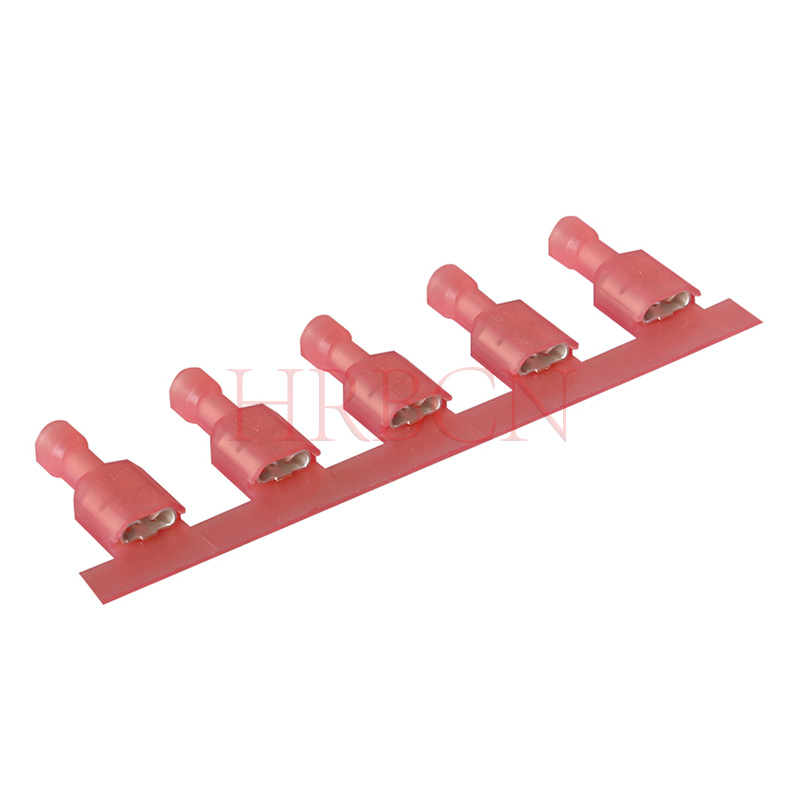 6,35 × 0,8 mm Laschengröße, Durchmesser 3,05 mm, vollständig isolierte Schnelltrennklemme