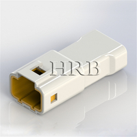 HRB 2,0 mm wasserdichter Kabel-zu-Kabel-Steckverbinder, 4-poliges Buchsengehäuse