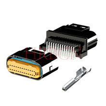 Wasserdichte Wire-to-Board-Steckverbinder mit 2,5 mm Rastermaß und rechtem Winkel