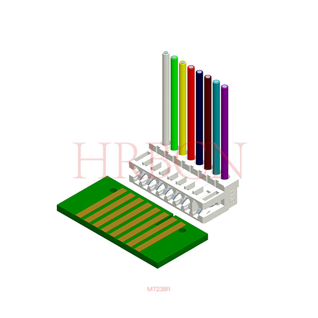 RAST 2.5 IDC-Steckverbinder mit IDT-Technologie | HRB-Stecker M723X