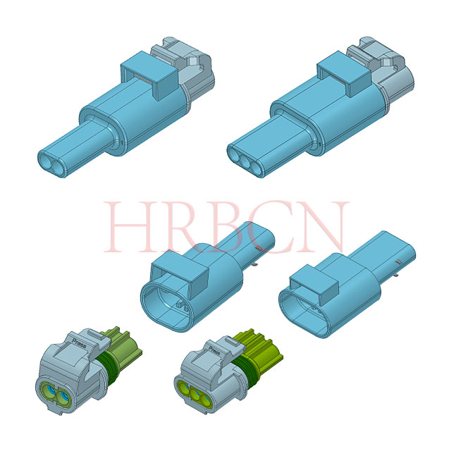 HRB 4,0 mm wasserdichter Kabel-zu-Kabel-Stromanschluss 