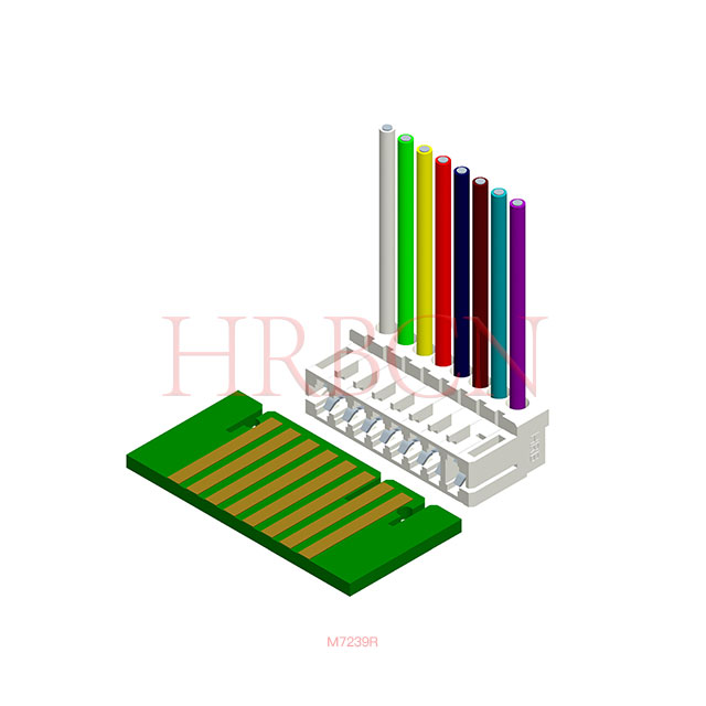 RAST 2.5 IDC-Steckverbinder mit IDT-Technologie | HRB-Stecker M723X