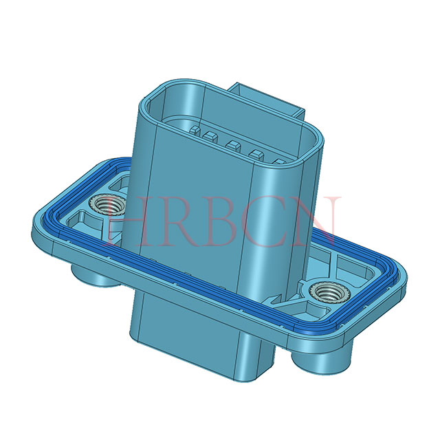 HRB 4,0 mm wasserdichter Kabel-zu-Kabel-Stromanschluss mit Schalttafelmontage
