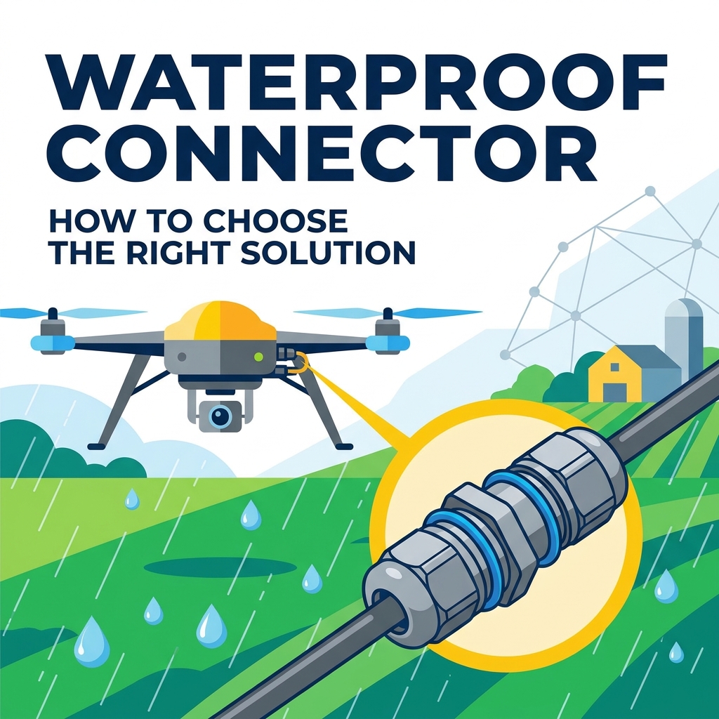 Wasserdichte Steckverbinder für landwirtschaftliche UAVs: So wählen Sie die richtige Verbindungslösung