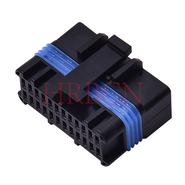 4-24-poliger HRB 2,0 mm wasserdichter, kompakter Steckverbinder mit Schutzart IP67