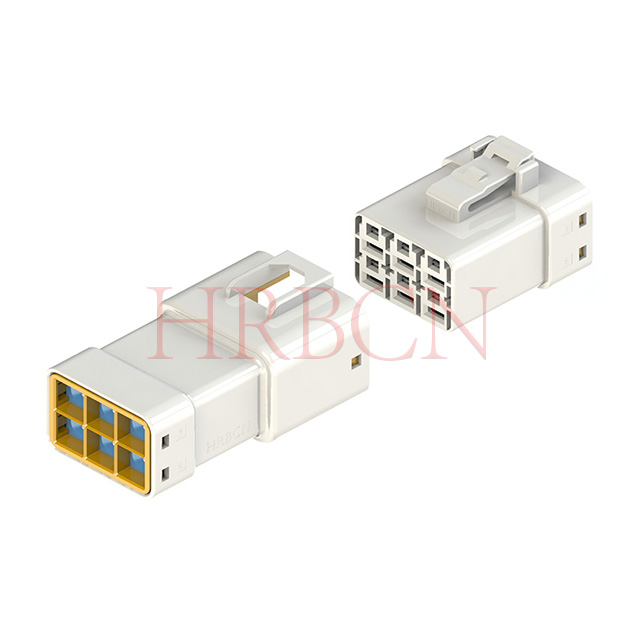HRB 6,35 mm automatischer wasserdichter 2-reihiger Kabel-zu-Kabel-Anschluss 