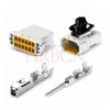 Wasserdichter elektrischer Wire-to-Wire-Steckverbinder HRB mit 3,0 mm Rastermaß und Verriegelung