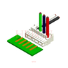 RAST 2.5 Power IDC-Steckverbinder mit IDT-Technologie | HRB-Stecker M727X