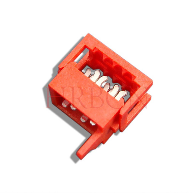 Zweireihiger vertikaler IDC-Stecker mit 1,27 mm Rastermaß
