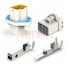 HRB 6,35 mm Rastermaß, wasserdichte Kabel-zu-Kabel-Steckverbinder für Schalttafelmontage 
