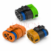 Wasserdichter Kabel-zu-Kabel-Stecker mit 11,0 mm Rastermaß, 2-polig