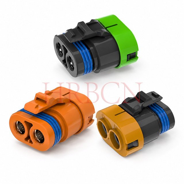 Wasserdichter Kabel-zu-Kabel-Stecker mit 11,0 mm Rastermaß, 2-polig