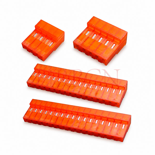 IDC-Stecker mit 3,96 mm Rastermaß ohne Verriegelungsrampe